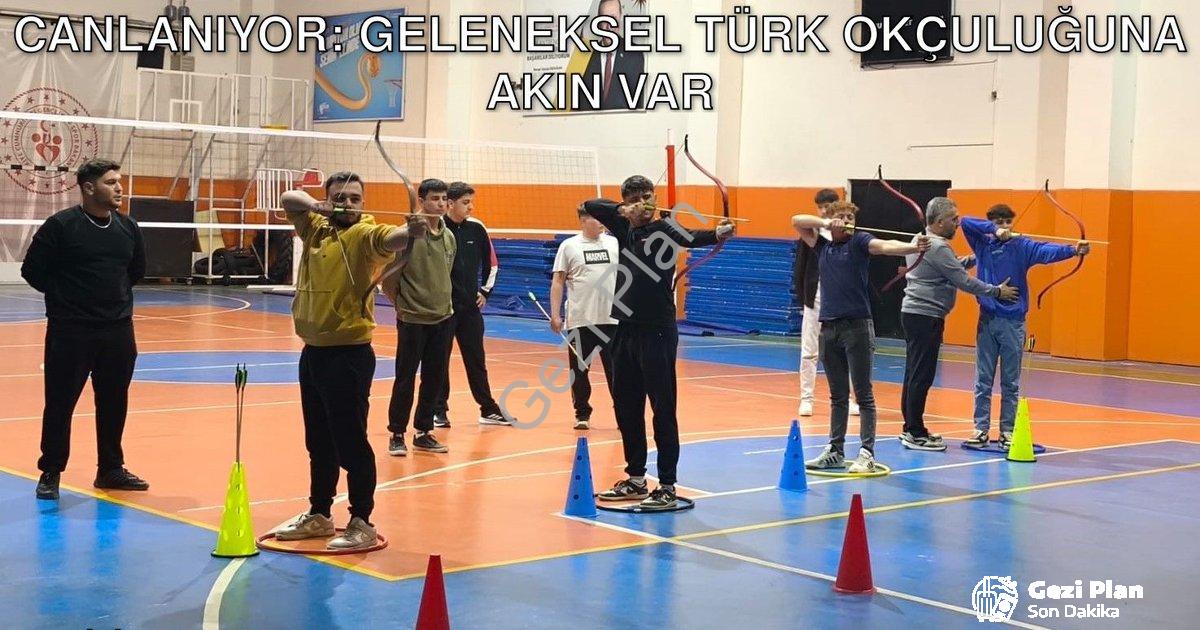 "Sarıgöl'de Tarihi Spor Yeniden Canlanıyor: Geleneksel Türk Okçuluğuna Akın Var" başlıklı haber için