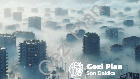 Denizli’de Yağışın Ardından Yoğun Sis: Görüş Mesafesi Düştü