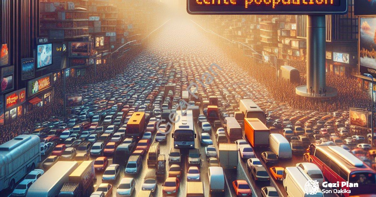 "Kütahya'da Trafik Rekoru: Araç Sayısı Merkez Nüfusunu Aştı" başlıklı haber için fotorealistik, prof