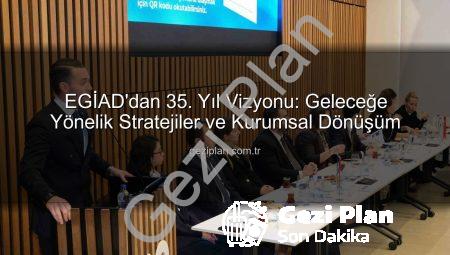 EGİAD’dan 35. Yıl Vizyonu: Geleceğe Yönelik Stratejiler ve Kurumsal Dönüşüm