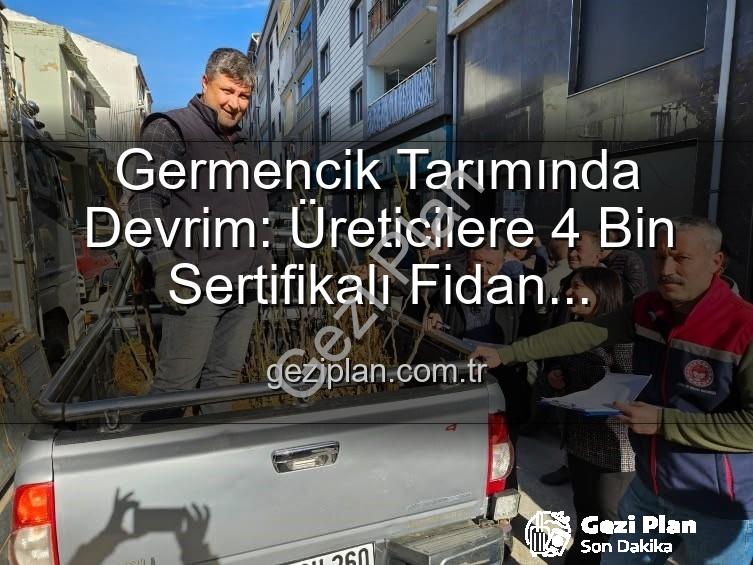 sertifikalı fidan desteği - Germencik Tarımında Devrim: Üreticilere 4 Bin Sertifikalı Fidan Desteğiyle Verimlilik Artıyor
