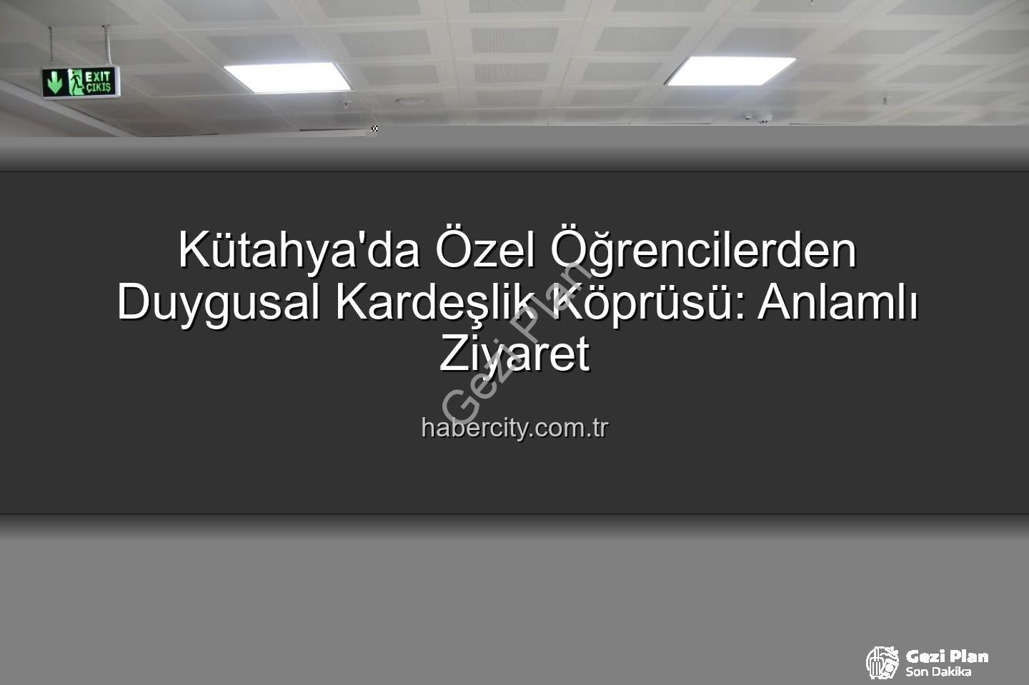özel öğrenciler - Kütahya'da Anlamlı Kardeşlik Köprüsü: Özel Öğrencilerden İl Müftülüğüne Ziyaret
