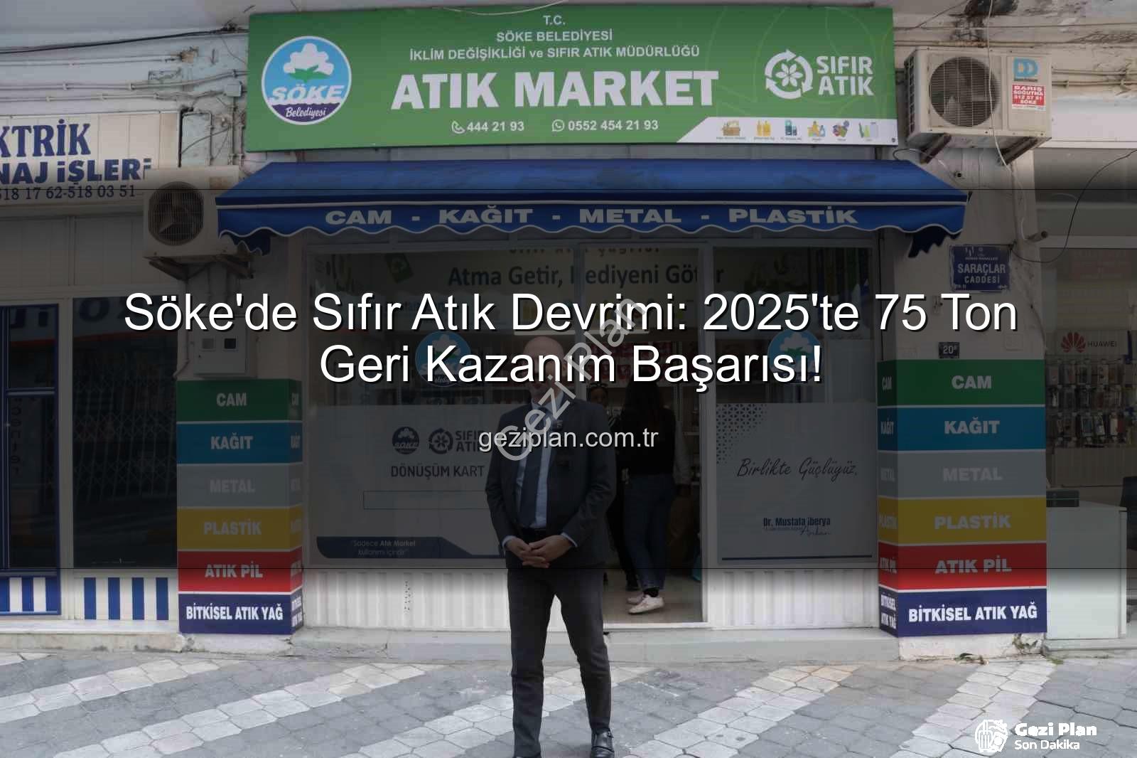 Söke geri kazanım - Söke'de Sıfır Atık Devrimi: 2025'te 75 Ton Geri Kazanım Başarısı!