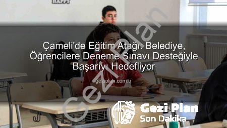 Çameli’de Eğitim Atağı: Belediye, Öğrencilere Deneme Sınavı Desteğiyle Başarıyı Hedefliyor